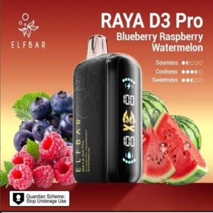 Elf Bar Raya D3 Pro Blueberry Raspberry in Gurgaon