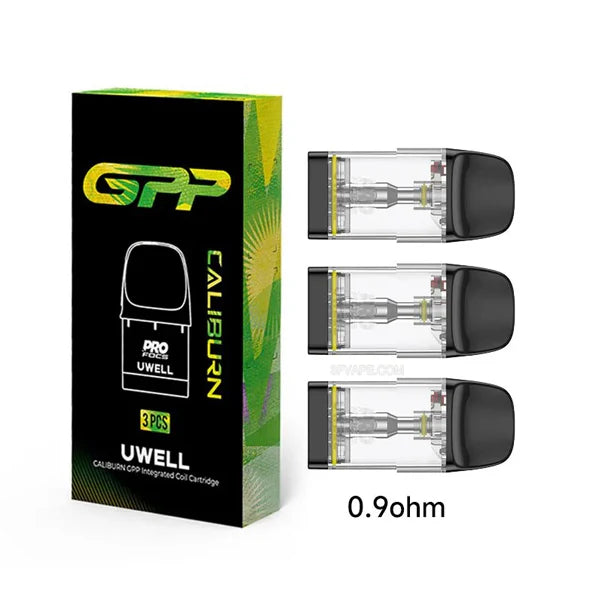 18_7f8ec751-4ce6-4728-b1b1-15e5b96621d7.jpg Uwell Caliburn GPP Replacement Pod (0.9Ω) in Gurgaon