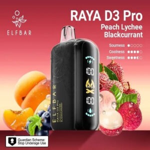 Elf Bar Raya D3 Pro Peach Lychee in Gurgaon