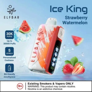Elf Bar Ice King – Strawberry Watermelon – 30K in Gurgaon